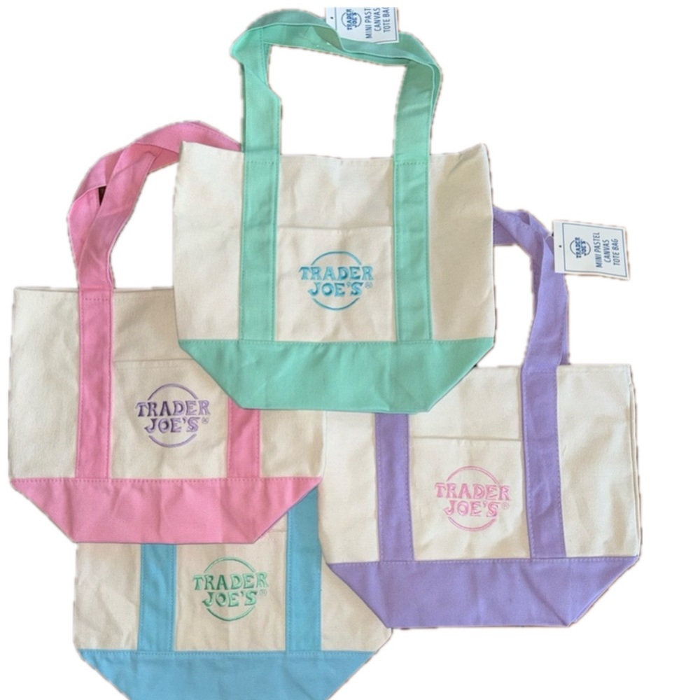 Set -Trader Joe’s mini totes